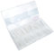 500pcs Nail Patch Press on Nails Cover Half Cover Nail Oval Nail Tips Nail Tips Short Artificial False Nail Coffin Nail Tips Fake Nails Clear Nail Tips Child Abs Pointy Beetle