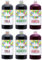 Rainbow Slush Sirup AZO FREI | 6x1 Liter Flasche | Konzentrat für Slushy Maker Eis Slushmaschinen Eismaschinen Getränke 1:5 bis 1:20 (2xErdbeere/2xCola/2xWaldmeister)