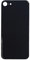 DHLK® Backcover Glas Rückseite Gehäuse kompatibel mit iPhone SE 2020 - Back Glass Big Hole (Schwarz)