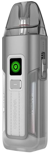 Vaporesso Luxe X2 Kit | 40W MTL Pod Kit [Draw-Button Activation] 5ml Pod System Kit Eingebaute 2000mAh Batterie mit Luxe X Pod Fit alle GTX Coils Kein Nikotin (Weiß Silber)