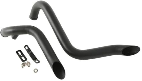 DZSJUNCHENSM Auspuff für Motorräder Für Sportster Für XL 883 1200 Für Softail Für Dyna Für Touring 1990-2016 Motorrad Auspuffrohre Accesorios Moto Auspuffrohr(Schwarz)