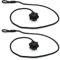 BILKAR Cord Hutablage Haltebände Kompatibel Mit Mini Für Cooper Für R50 R52 R53 R56 R60 R61 F55 F56 F60 Auto-Paketablagenschnüre Dachgepäckträger-Befestigungsgurte Paketablagen-Befestigungsschnur