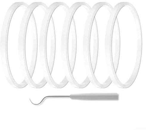 Blender Seal Replacement 6 Pack Of Rubber Gaskets Compatible With Popular For Blender Models