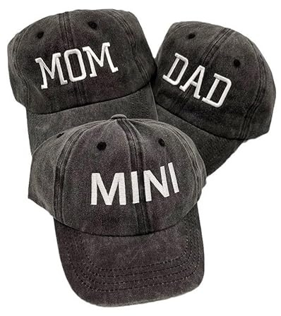 Mütze für Mama und Papa, Hüte für Großeltern, Schwangerschaftsankündigung, Geschenke für Mama und Papa, Hüte für Großeltern, Eltern und Kind, Familie