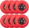 Inline-Skate-Rollen, 85 A, für den Außenbereich, Asphaltformel, Hockey-Rollerblätter, Ersatzrad mit Kugellagern, ABEC-9, 8er-Pack (72 mm)