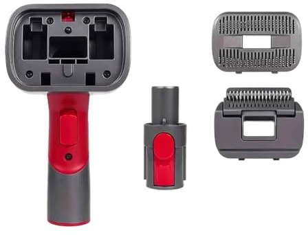 Kit De Brosse Aspirateur 2 En 1 For Poils De Chien, Compatible Avec Les Modèles Dyson V6, V7, V8, V10,V11 Et V15. Élimine Les Poils Morts(Set A)