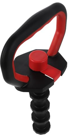 DIYEAH Kettlebell Converter Handle with 4 Connector Nuts and Mounting Rod, Dumbbell Kettlebell Adapter for Home Fitness Strength Training and Push-up Workouts