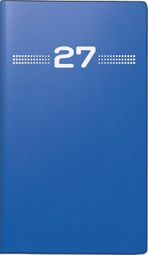 rido/idé Taschenkalender Mod. Miniplaner d 15 2027 | A6, Kunststoff, blau