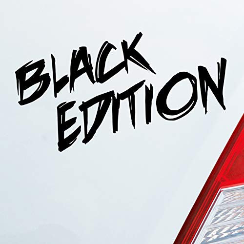 Hellweg Druckerei Black Edition Auto Car Tuning Auto Aufkleber Sticker Heckscheibenaufkleber