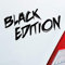 Hellweg Druckerei Black Edition Auto Car Tuning Auto Aufkleber Sticker Heckscheibenaufkleber