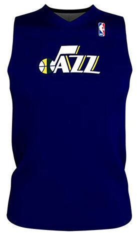 Alleson Erwachsene Logo Wendbar NBA Game Jersey, Unisex-Erwachsene, Utah Jazz, X-Large
