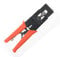 NUZAMAS Cable Crimper Coax Compression Crimper Tool BNC RCA F Connector RG59/58/6 Coaxial Cable Strippers Wire Crimping Pliers