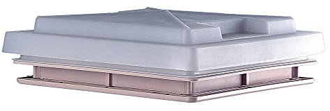 MPK Dachhaube Modell 29, 280 x 280 mm, Rahmen grau