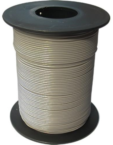 100 Meter LIY Kabel Litze 0,14mm² flexibel Kupferlitze Schaltlitze grau