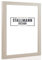 Stallmann Design 'New Modern' Bilderrahmen 70 x 90 cm | Farbe: Aluminium | eleganter Frame für Ihre Fotos und Motive