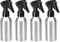uxcell 4pcs 3oz/100ml Aluminium Spray Bottle with Fine Mist Sprayer, Empty Refillable Container Travel Bottle