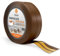 Quest Plinthe Souple Autoadhésive - 50 mm x 20 mm - Plinthe en PVC de finition - Pour l'intérieur, mur, sol, salle de bain, salon - Flexible, Étanche, Décoratif - 25 mètres, Marron