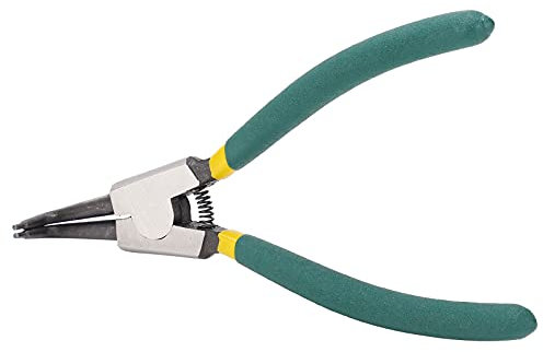 Sicherungsringzange, Sprengringzange Federbelasteter Griff Sicherungsringzange Externes Gebogenes Clipwerkzeug Handwerkzeug für Industrie