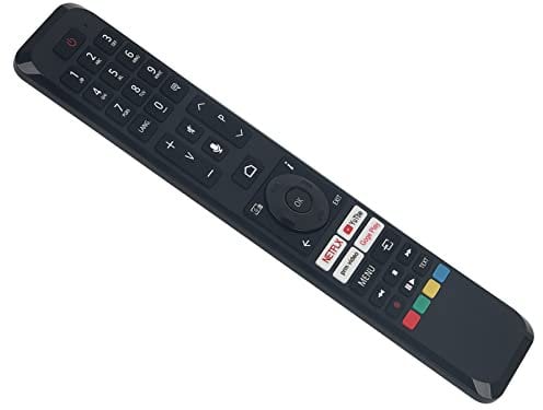 ALLIMITY RC45160 CT-8563 Ersatz Sprach Fernbedienung passend für Toshiba Smart TV 32LA3B63DAI 32LA3B63DG 50UA4B63DG 55QA4163DG 65UA3A63DG 65UA6B63DG 58UA4B63DG 55UA4C63DG 49UA3A63DG 65UA4B63DG