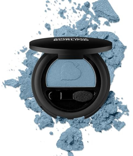 ANNEMARIE BÖRLIND AUGEN EFFECTIVE NATURAL BEAUTY Powder Eye Shadow Blue Pearl (2 g) - Pflegender Puderlidschatten für Perfekten Halt und Ausdrucksstarke Farben, Einfach zu Verblenden, Vegan