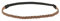 Hellbraunes Damen Haarband - Suede Einfaches und Einfarbiger Geflochtenes Hairband, Samtaspekt - Einheitsgrößer Dünnes Stirnband - Hochzeit Vintage Headband - Original Look Boho, Hippie