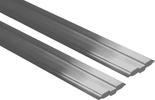 2 Stück CentroFix, CentroStar und QuickFix HSS 18% Hobelmesser Wendemesser - Passgenau und langlebig (410 x 12 x 2,7 mm)