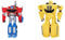 Transformers Spielzeug EarthSpark Spin Changer Optimus Prime Action-Figur 20 cm mit Robby Malto Figur 5 cm, ab 6 & Earthspark Bumblebee 1-Step Flip Changer Figur, 10 cm, ab 6 Jahren