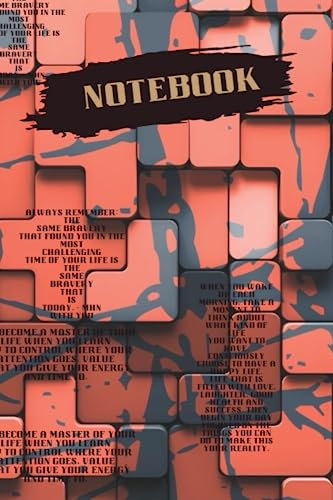 brick notebook: , Journal, Undated Planner, Daily Planner, Work Planner,