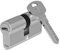 Yale 1000 Serie Euro-Profilzylinder – Doppelt – 30/40 – 4 Schlüssel – Satin-Nickel – Blistermenge 1