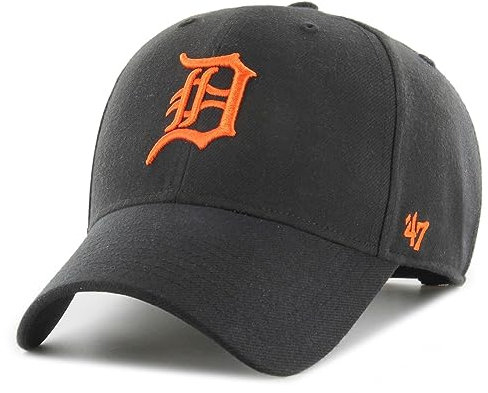 '47 Brand Adjustable Cap - MLB Detroit Tigers schwarz