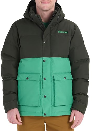 Marmot Herren Fordham Jacket Leichte Daunenjacke, warme Winterjacke, wasserabweisende Steppjacke, winddichte Funktionsjacke, Outdoorjacke mit Kapuze (1er Pack)
