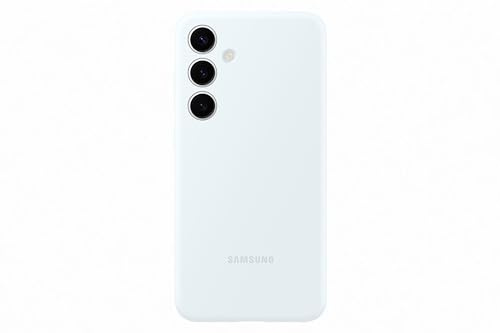 Samsung Silicone Smartphone EF-PS926 für Galaxy S24+, Handy-Hülle, Silikon, Kratzfest, Schlankes Design, White