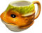 Tasse en céramique 3D motif lézard barbu – Capacité de 400 ml pour boissons chaudes, tasse parfaite pour le thé, le café, le chocolat chaud