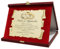 Placa Personalizada de Aniversario de Bodas | Cofre con pergamino Dorado Grabado | Placa Personalizable para Boda de Plata, Oro, Diamante y Otros