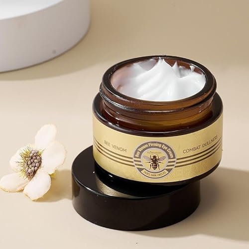 Bienengift straffende Augencreme mit Kollagen und Niacinamid – Effektiv gegen dunkle Augenringe, Falten und Schwellungen 30g
