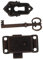 WHAMVOX 2er Set Antike öbel Schlösser Dekorative Schrank Und Schmuckkästchen Verschlüsse Locks Für Und Schranktüren Vintage Stil Rotbraun