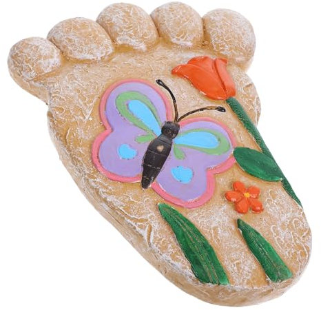 POPETPOP Élégante Pierre Décorative De Jardin Pour Allée Extérieure Dalles En Béton Pour Terrasse De Jardin