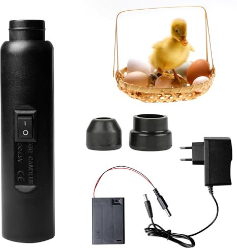 Schierlampe Bruteier Hühnereier, Schierlampe Für HüHnereier, Schierlampe Ei Candler Zucht Ei Fruchtbarkeitsprüfer für Hühnereier, Brutmaschine Vollautomatisch, Inkubatoren für Geflügeleier