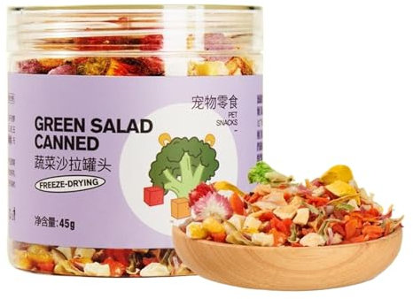 Hamster Molar Toys - Natürliches Zähneknirschspielzeug, gesunde Hasen Kauspielzeug, tragbare Hasensnacks | 45 g Kleintier-Snacks, gefriergetrocknete Hamster-Leckereien, Zahnarzt-Kauspielzeug für