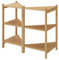 Vicco Meuble sous-lavabo Zeno, Bambou, 68x60.5cm Lot de 2