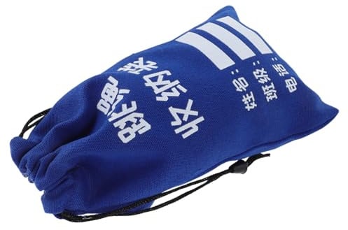 JOINPAYA Springseil Aufbewahrungstasche aus Canvas, Blau, Beschreibbar