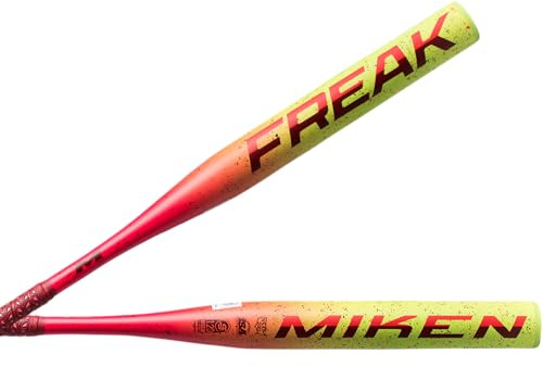 Miken Freak Slowpitch Softballschläger 2025, USSSA, ausgewogenes 1-teilig, 33 cm Schaft, MSU5FRK1B, 740 g
