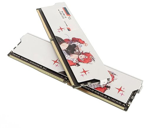 Desktop -Speichermodul, DDR4 RAM 1.35V Betriebsspannungsstabilitätsstecker für Gaming -PC (16 GB (2x8 GB))