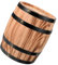 Garneck Vintage Wood Barrel Decor for Bar and Home Unique Rustic Ornament for Craftsmanship for Photo Props and Landscape Decor