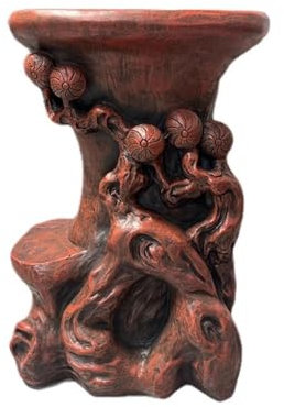 Lijiaxiuyc-101 Bonsai Tisch Nachahmung Wurzel Carving Haushalt Bonsai Topf Harzigen Anlage Stand Display Basis präsentationsständer Bonsai