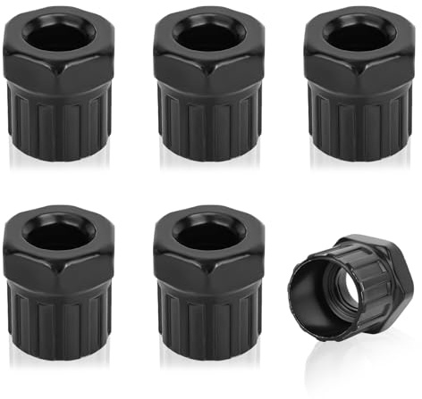 lasuroa 6pcs Bike Cassette Removal Tool, Mountain Bike Cassette Removal Tool Easy to Install Sprocket Lockring Chain Whip Accessory for Repairing Bicycle Freehub