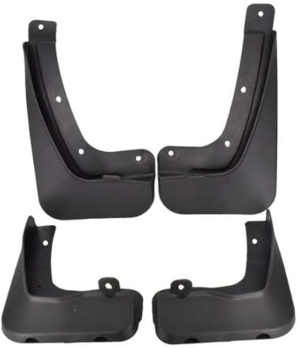 RECAMBO Schmutzfänger Set vorne und hinten passend für BMW X1 F48 BJ ab 2015 - dezente Optik, passformorientiertes Design, pflegeleicht, alltagserprobt