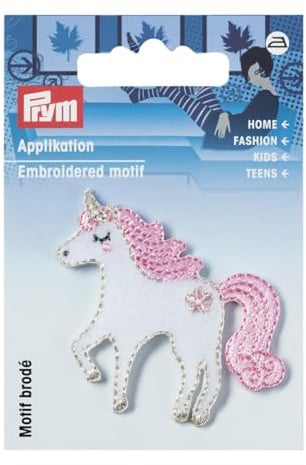 Prym Application, rosé/White, 50 mm x 57 mm