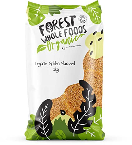 Forest Whole Foods Organic Golden Flaxseed (Linseed) 1kg
