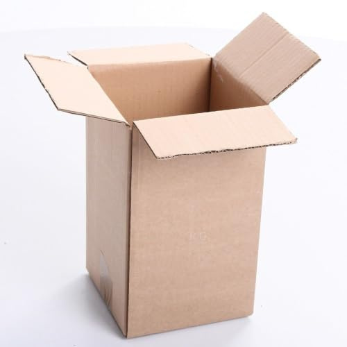 Versandkarton Karton Faltkarton Verpackungen Bücherkartons 150x150x250 mm (20 Stück) von rg-vertrieb